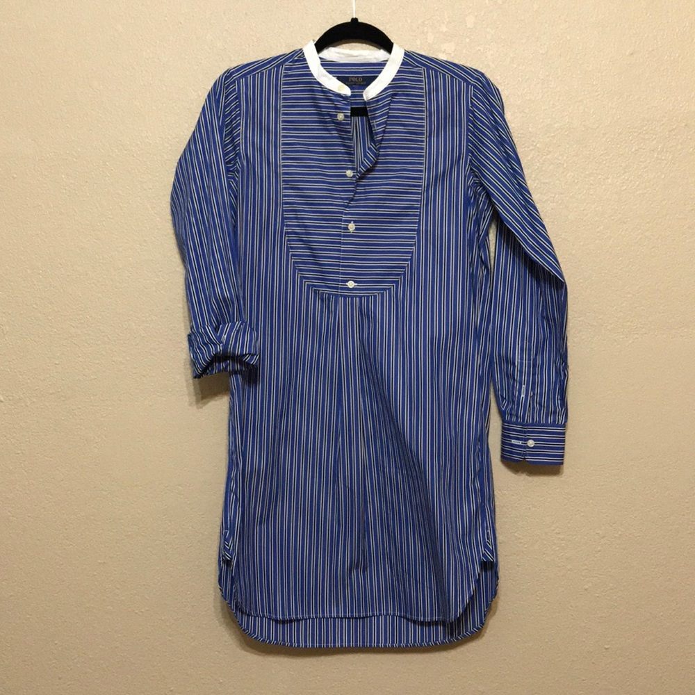 LAST CALL Polo Ralph Lauren Stripe Shirt Dress